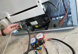 Jasa servis ac kulkas pompa air