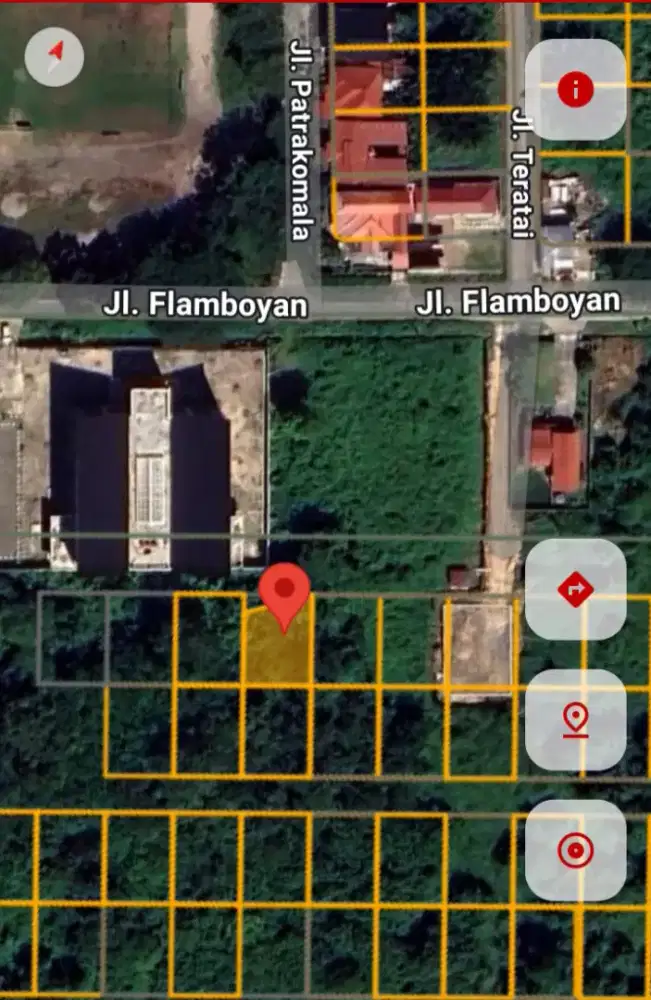 Dijual Tanah Kavling Bung Hatta Daerah Lubuk Buaya.