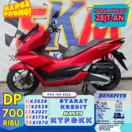 Mokas murah berkualitas Honda PCX160 2022 cash/credit