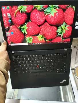 laptop Lenovo T480 core Intel i5 Gen 8 ram 16GB SSD nvme 256gb touchsc
