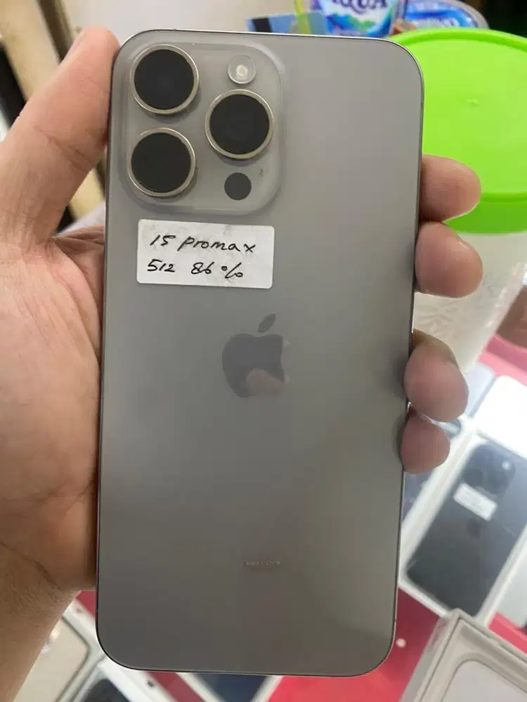 Iphone 15 promax 512 bh 86 ex digimap resmi muluss no minus