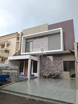 Dijual Rumah di Araya Golf Malang Semi Furnish Mewah