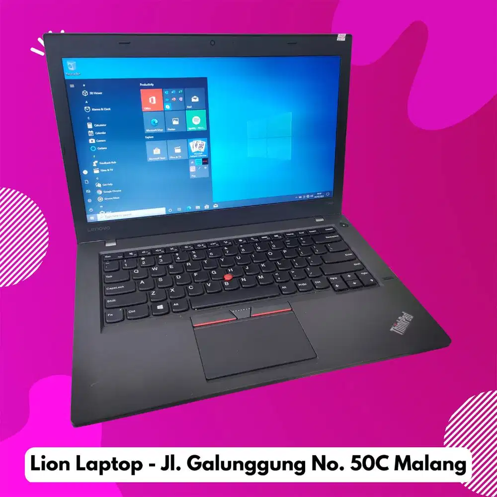 RAM 8GB Core i5 SSD 256GB Lenovo Thinkpad T460 [18/09]
