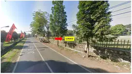 dijual tanah siap bangun 7860m2 kayu ambon raya maribaya depan SESPIMPOL kotak hoek lebar 50 meter hadap timur utara