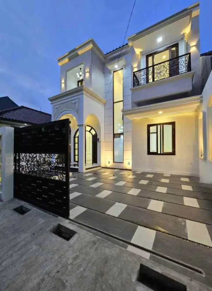 Modern House dalam komplek Billy Moon Pondok Kelapa Jakarta timur