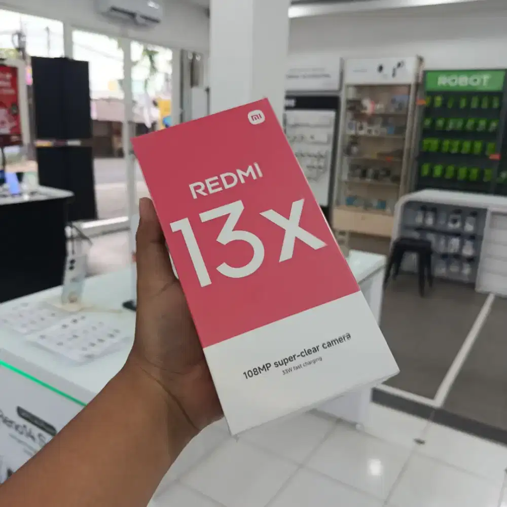 REDMI 13X 8/256GB NEW GARANSI RESMI