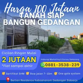 tanah kavling murah di sidoarjo