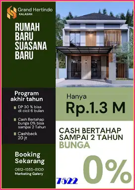 Rumah Jl Jogja Solo Perumahan One Gate