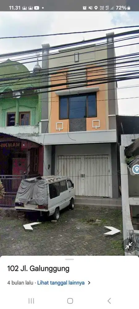 Rumah Toko Galunggung Klojen Malang