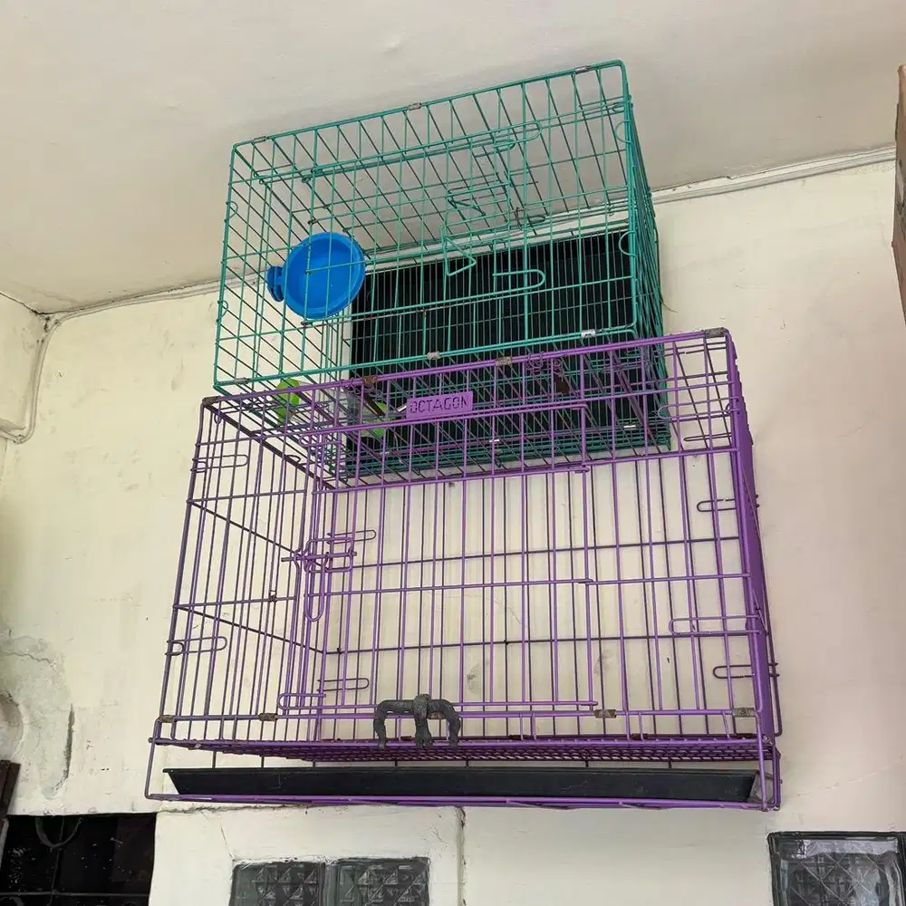 Kandang Anjing / Kucing (1 set dapat 2 macam)