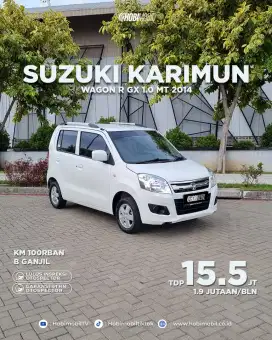Karimun Wagon R GX 1.0 MT Thn 2014 Pemakaian 2015