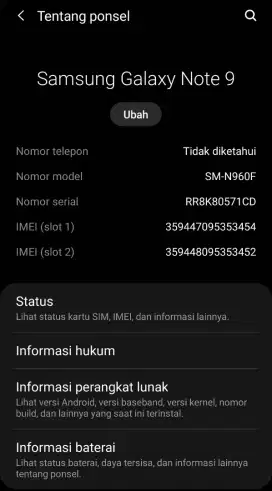 Samsung Galaxy Note 9