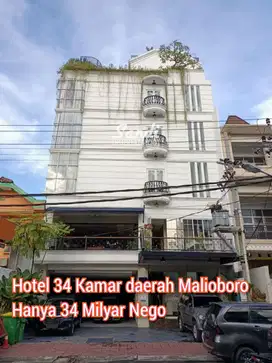 TERMURAH Hotel Malioboro Jogja 34 Legalitas Lengkap Siap AJB