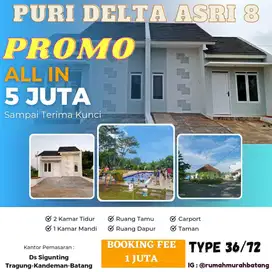 Rumah subsidi berfasilitas kolam renang