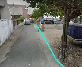 Tanah dkt Tugu Jogja Hanya 8 Juta / m Tepi Jalan Aspal Mobil Simpangan
