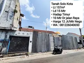 Jual Tanah Siap Bangun Area Banjarsari Solo, Drkat Manahan, Paragon