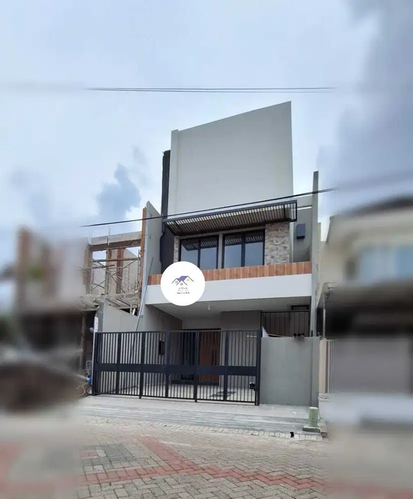 Rumah Baru Modern Minimalis Pantai Mentari Surabaya Timur