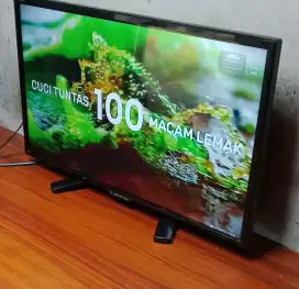 DIJUAL TV LED SHARP 24 IN ANALOG NORMAL MESIN ORI