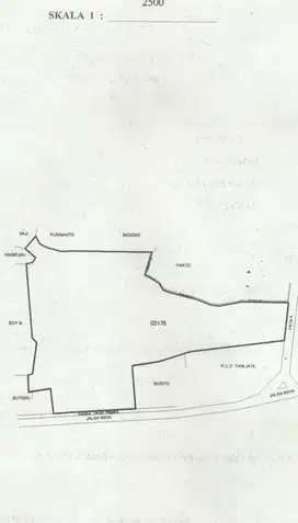 DIJUAL TANAH ZONA MERAH BERLOKASI DI MOJOKERTO