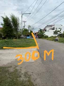 DIJUAL tanah 300m JL MACAN KUMBANG PALEMBANG
