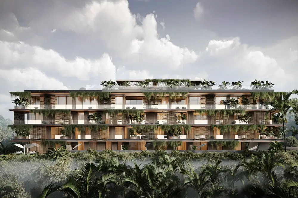 DIJUAL APARTEMEN DESIGN MODERN TROPIS MINIMALIS DI ULUWATU