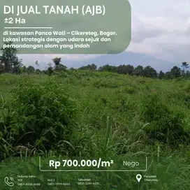 Di Jual Tanah SHM 5Ha Lokasi Panca Wati, Harga 700rb/m² Nego