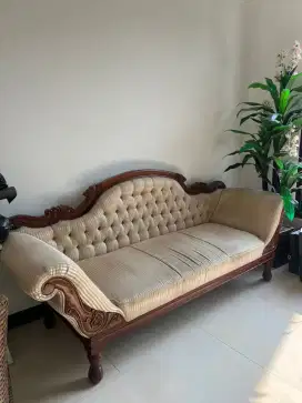 Sofa ukir jati classic