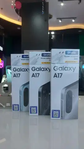 READY STOK SERI BARU! SAMSUNG A17 4G 8/256 FREE ADAPTOR BISA COD