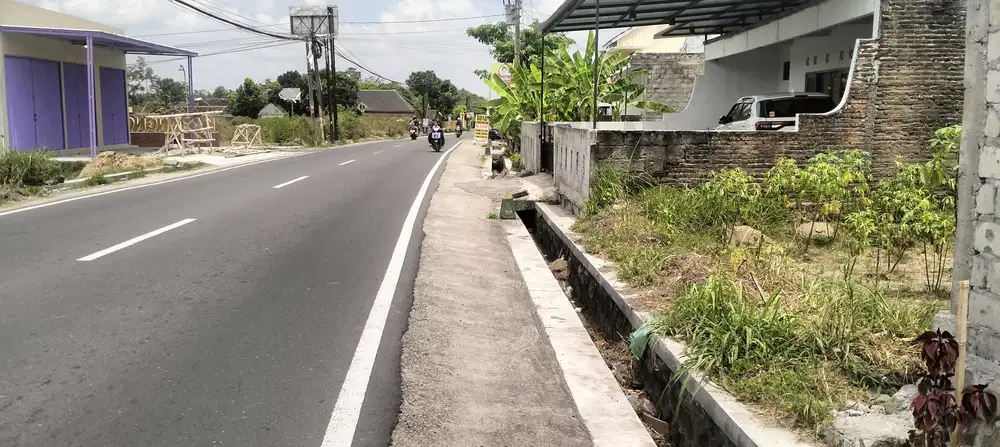 Disewakan Tanah 700m Tepi Jln Rsya LPMP Kalasan