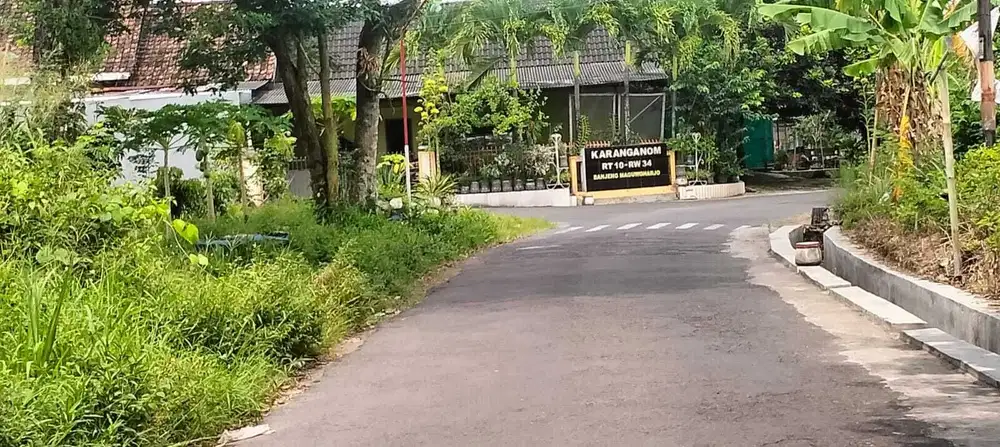 Disewakan Tanah 1800m Timur Kampua Tajem  Maguwo