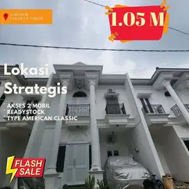 Cluster rumah eksklusif hadap jalan raya Cibubur Ciracas JakartaTimur