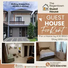 Disewakan guest house di BSD CITY