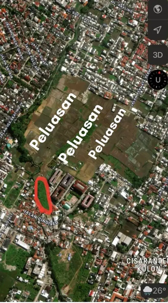 Tanah murah cisaranteun arcamanik antapani bandung