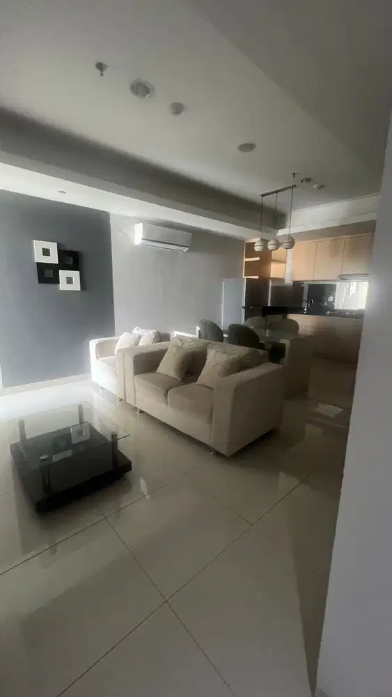 The mansion jasmine kemayoran 2br luas 76m2 FF bagus