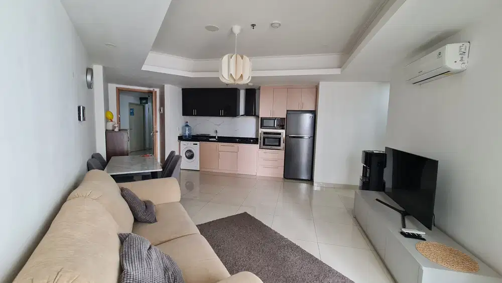 Harus tersewa The mansion jasmine 2br luas 73m2 fully furnished bagus