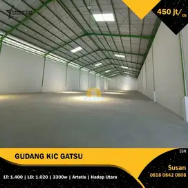Disewakan Gudang di Kawasan Industri Candi Gatsu