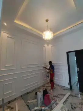 Dekorasi gypsum jasa pasang plafon rumah minimalis modern