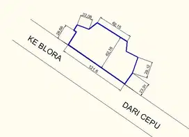 DIJUAL TANAH STRATEGIS: PINGGIR JALAN RAYA PROVINSI (Jiken Blora)