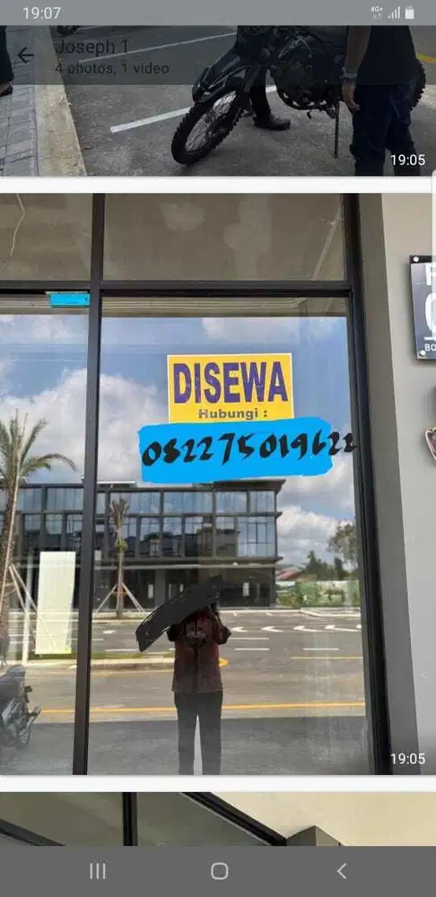 Disewa/jual tanah 200m2 + bangunan 24m2 Jl Pratidina Harjamukti Depok