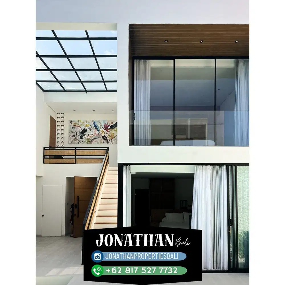 Dijual villa modern style lantai 2 lokasi cemagi - Vskt