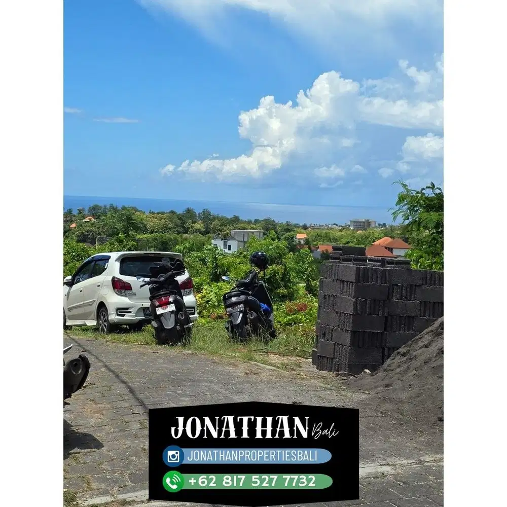 Dijual – Tanah View Laut di Ungasan (Toyaning 2)
