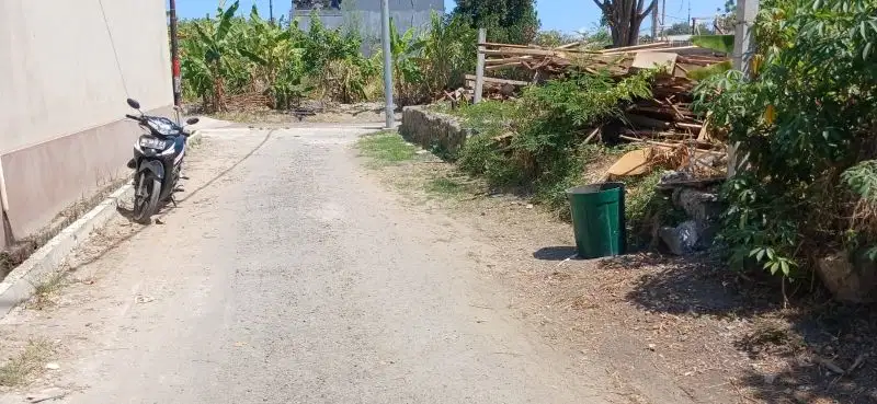 Jarang ada, Tanah kontur datar di sanur, 5 menit ke pantai