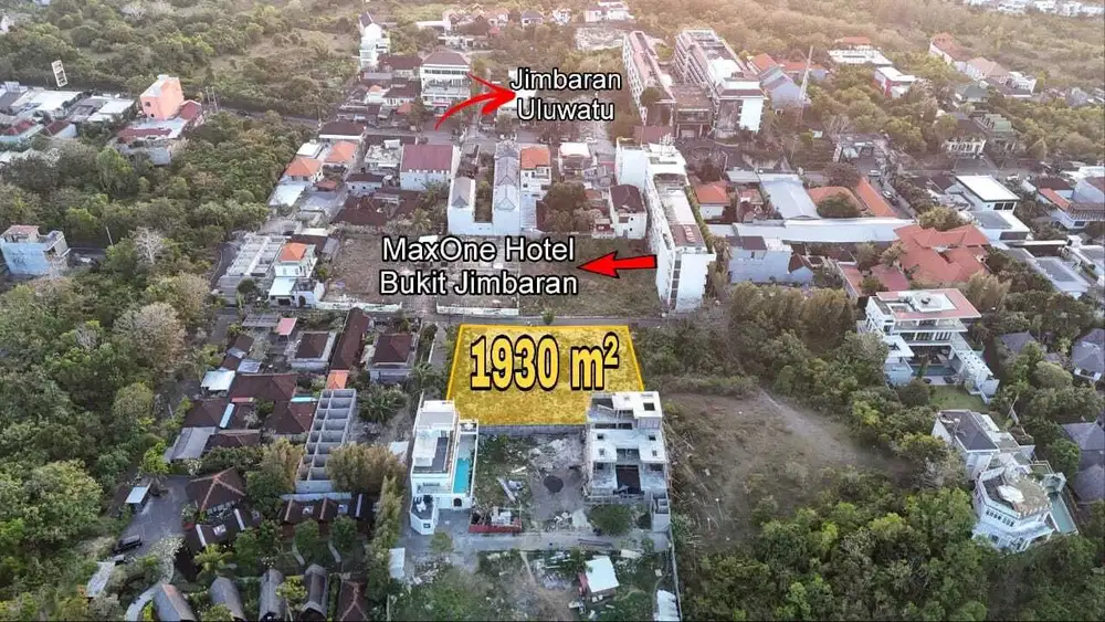 Tanah Strategis Dekat GWK dan Pantai di Uluwatu Bali