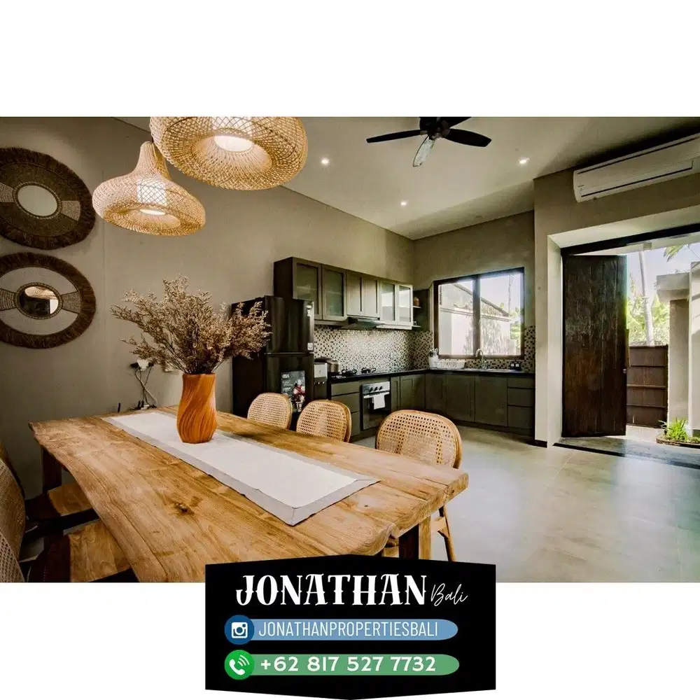 Dijual Villa 3 Kamar lokasi Kerobokan - Vsam