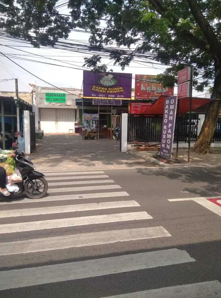 TURUN HARGA! Ruko strategis Jl. raya Raden Saleh, ramai,padat penduduk