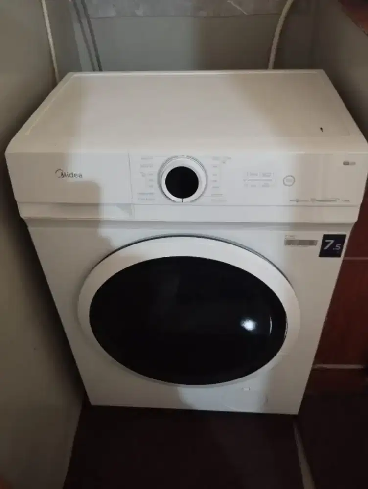 Jual mesin cuci midea front loading 7.5 kg