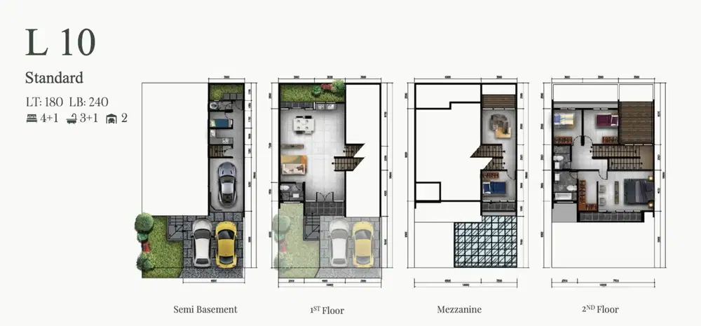 Dijual Rumah Premium Harga Terjangkau Apollo Homes Serpong Type Aurora