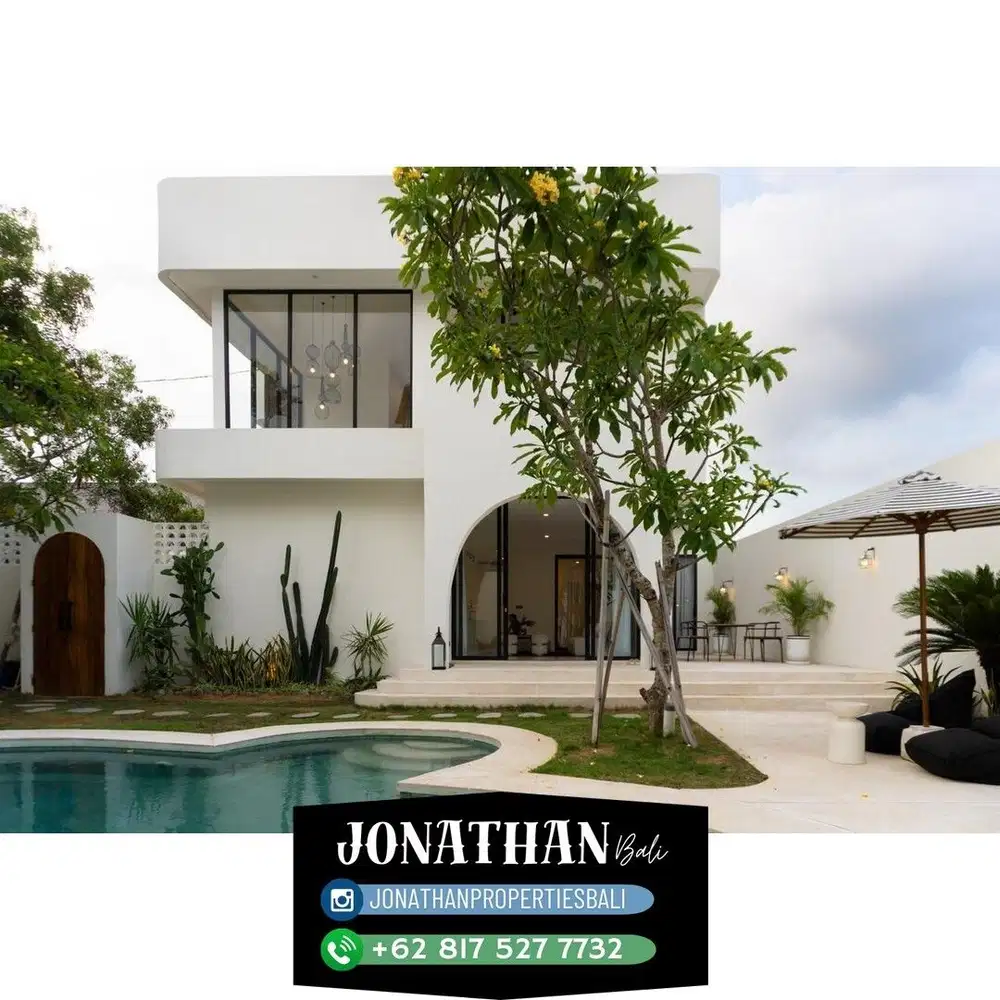 Villa Pererenan Beach – Gaya Modern Mediterania