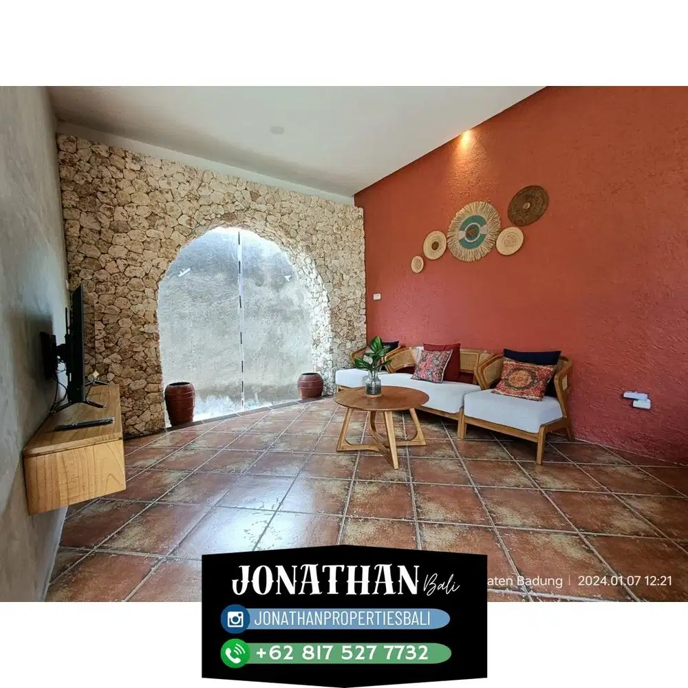 For sale villa in Jimbaran near side walk mall - vsknt