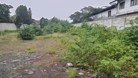 Tanah dijual bagus, cocok usaha, jalan lebar